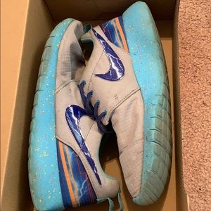 Blue/Grey Nike Roshe